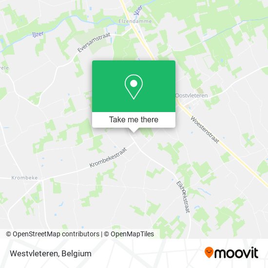 Westvleteren map