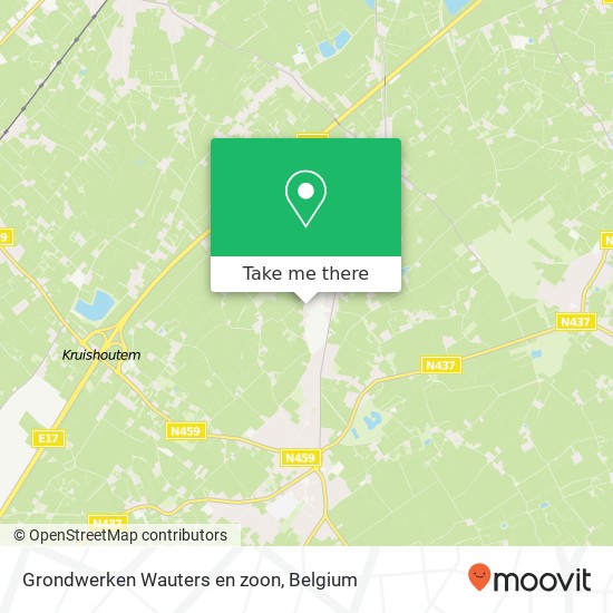 Grondwerken Wauters en zoon map