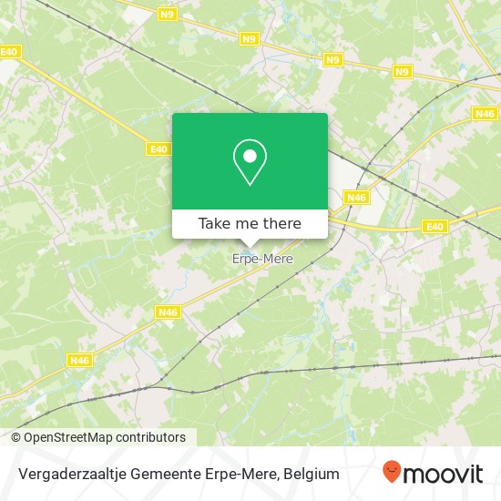 Vergaderzaaltje Gemeente Erpe-Mere map