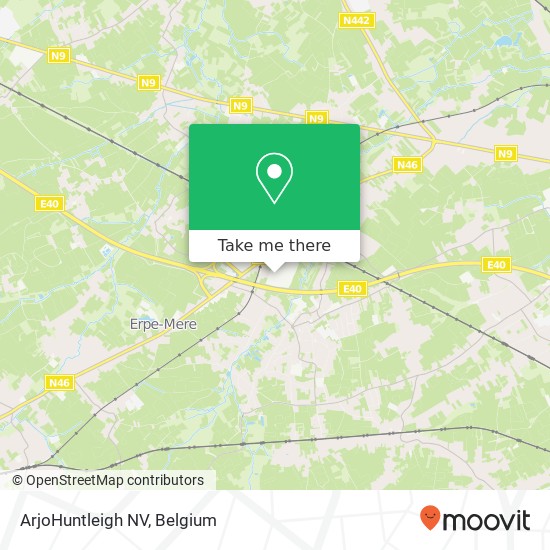 ArjoHuntleigh NV map