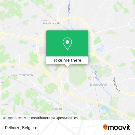 Delhaize map