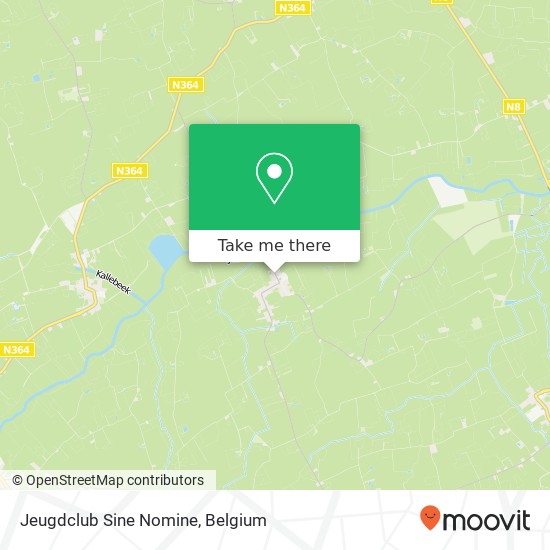 Jeugdclub Sine Nomine map