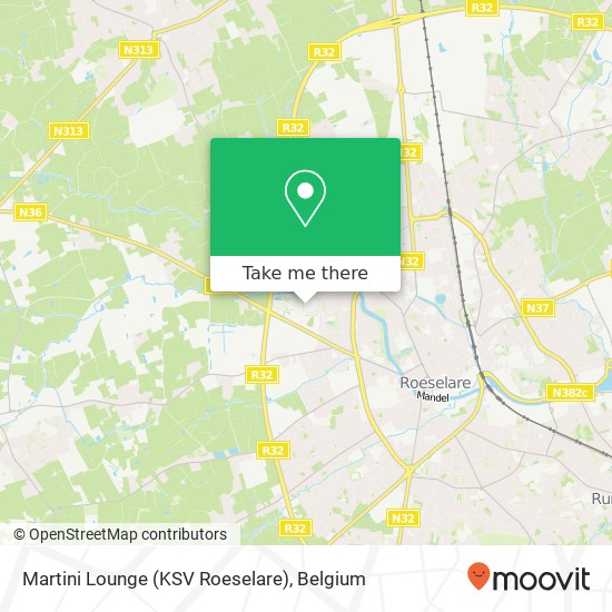 Martini Lounge (KSV Roeselare) map