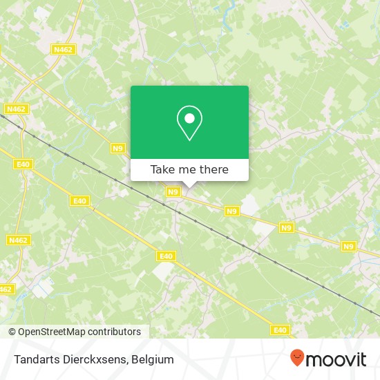 Tandarts Dierckxsens map