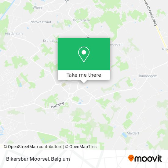 Bikersbar Moorsel map