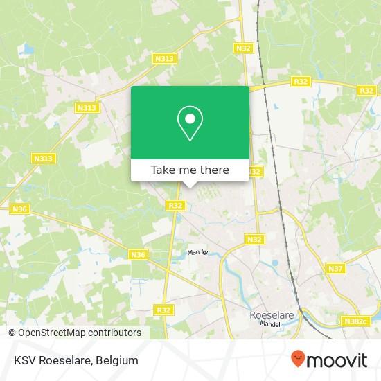 KSV Roeselare map