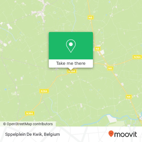 Sppelplein De Kwik map