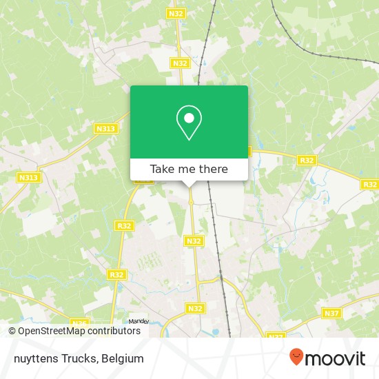 nuyttens Trucks map