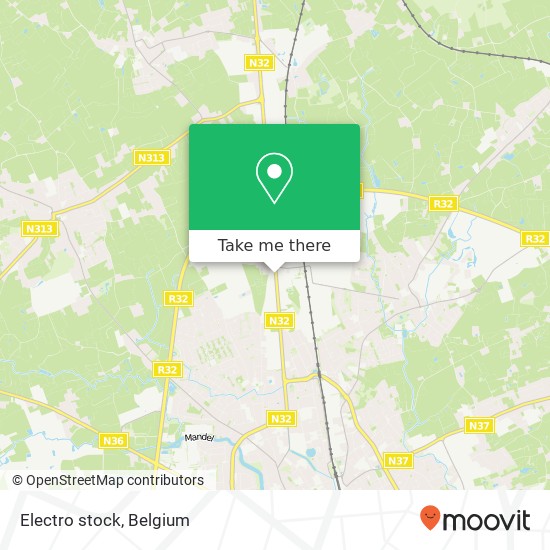 Electro stock map