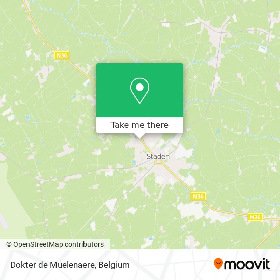 Dokter de Muelenaere map