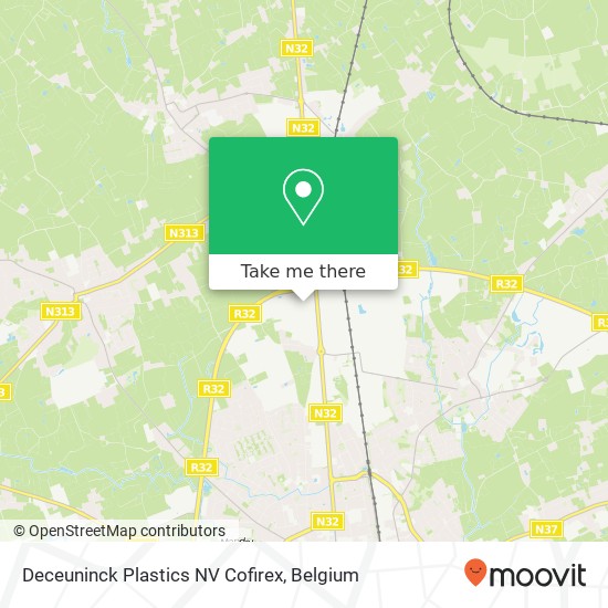 Deceuninck Plastics NV Cofirex map