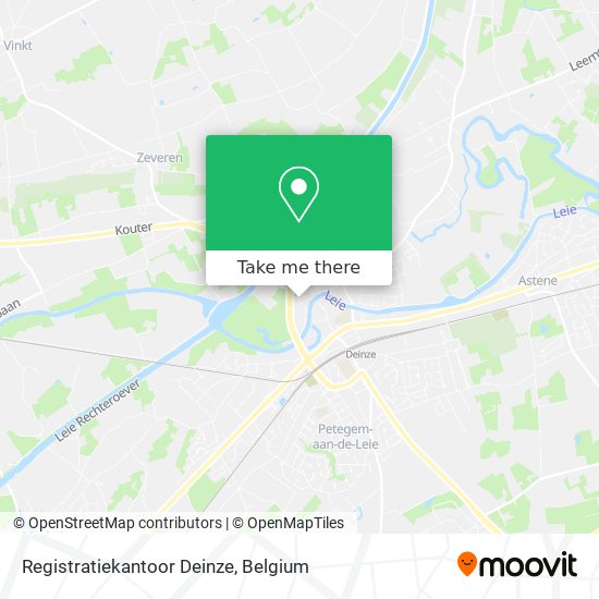 Registratiekantoor Deinze map