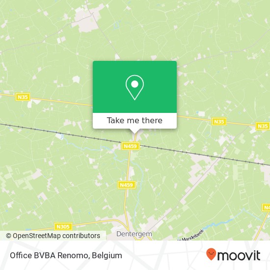 Office BVBA Renomo map