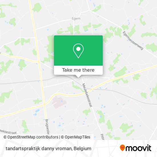 tandartspraktijk danny vroman map