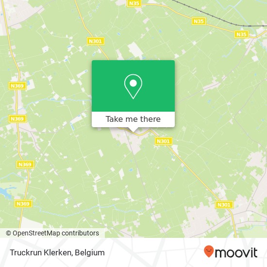 Truckrun Klerken map