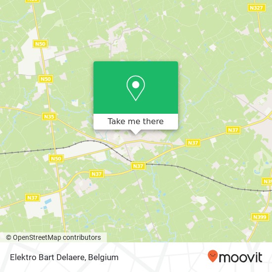 Elektro Bart Delaere map