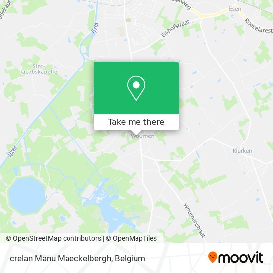 crelan Manu Maeckelbergh map