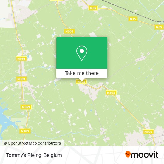 Tommy's Pleing map
