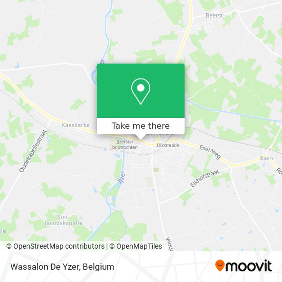 Wassalon De Yzer map