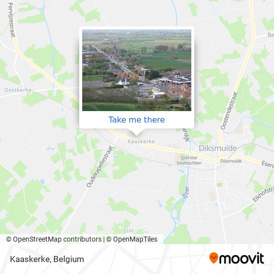 Kaaskerke map