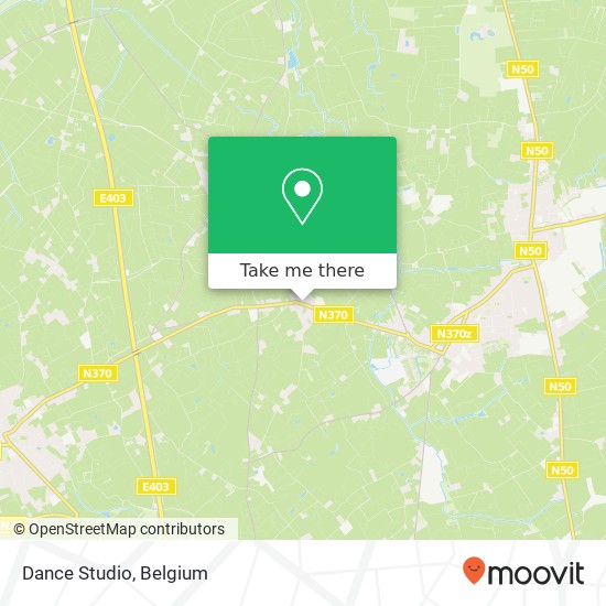 Dance Studio map