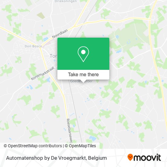 Automatenshop by De Vroegmarkt map