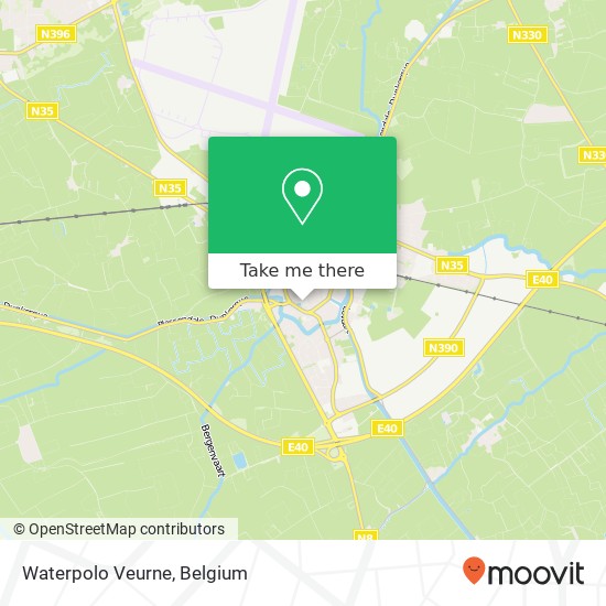 Waterpolo Veurne map