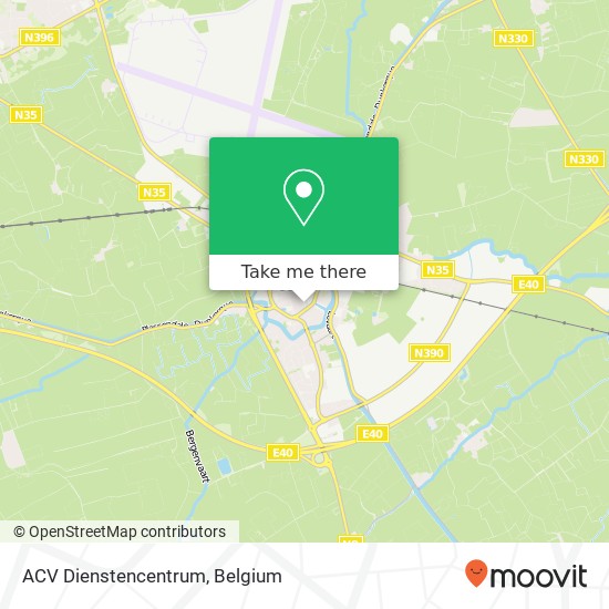 ACV Dienstencentrum plan