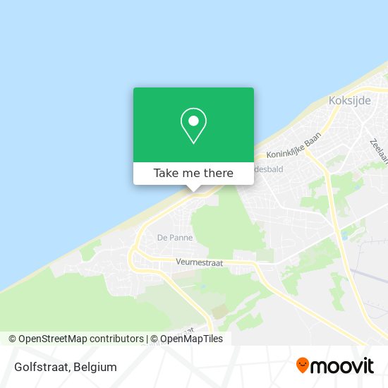 Golfstraat map