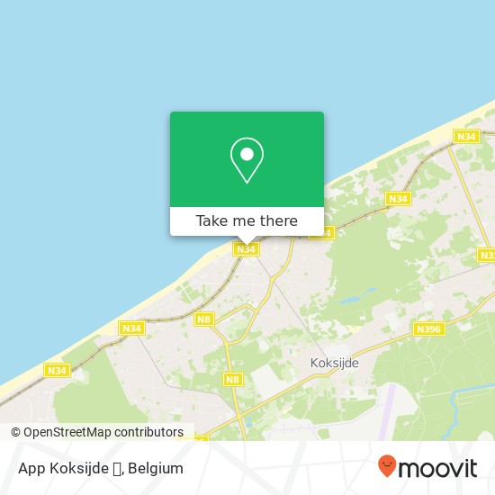 App Koksijde 🏢 map