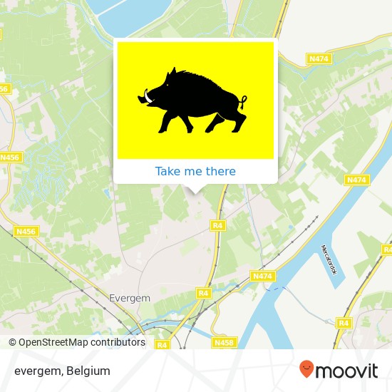 evergem map