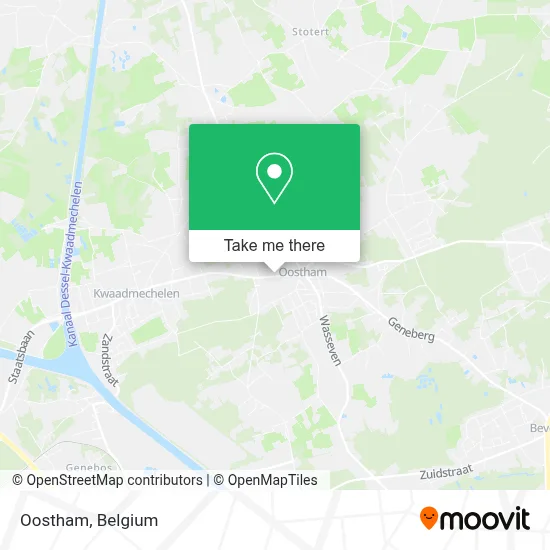 Oostham map