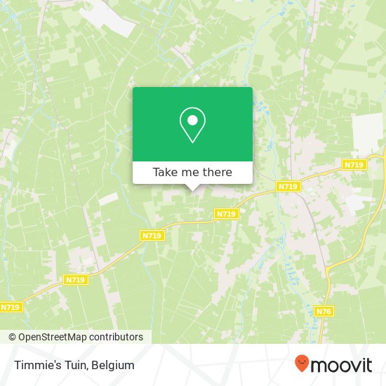 Timmie's Tuin map