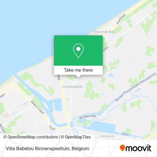 Villa Babelou Binnenspeeltuin map