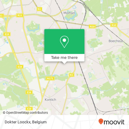 Dokter Loockx map