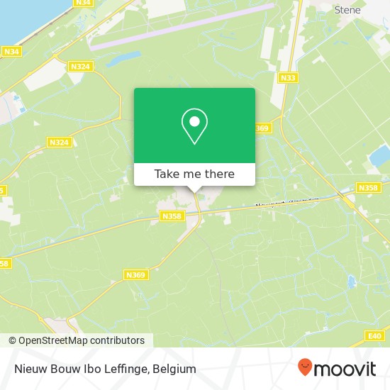 Nieuw Bouw Ibo Leffinge map