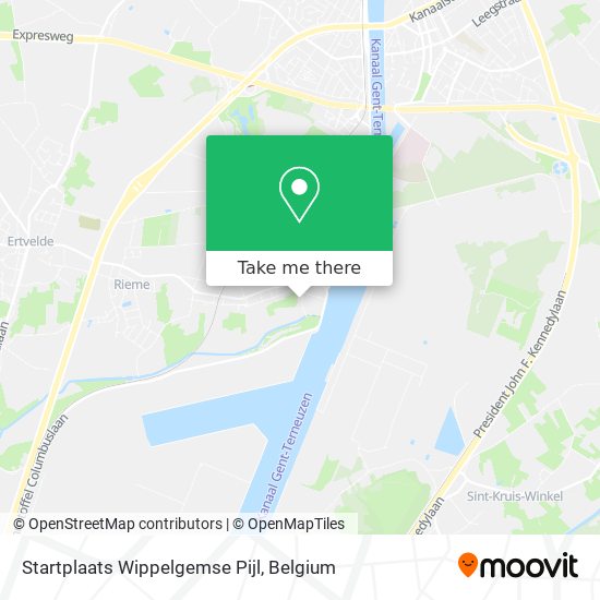 Startplaats Wippelgemse Pijl map