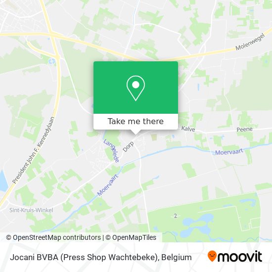 Jocani BVBA (Press Shop Wachtebeke) map