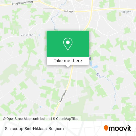 Siniscoop Sint-Niklaas map