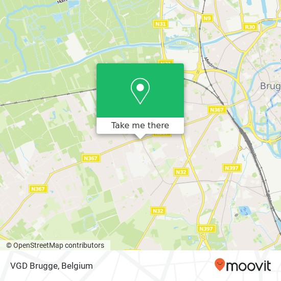 VGD Brugge map