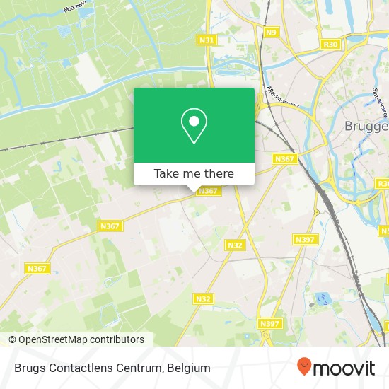 Brugs Contactlens Centrum map