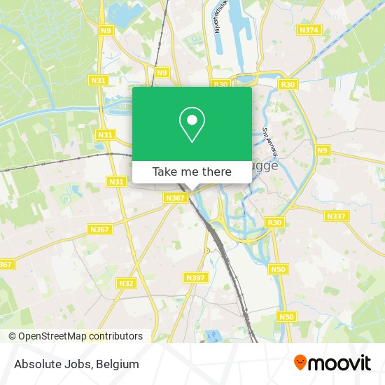 Absolute Jobs map