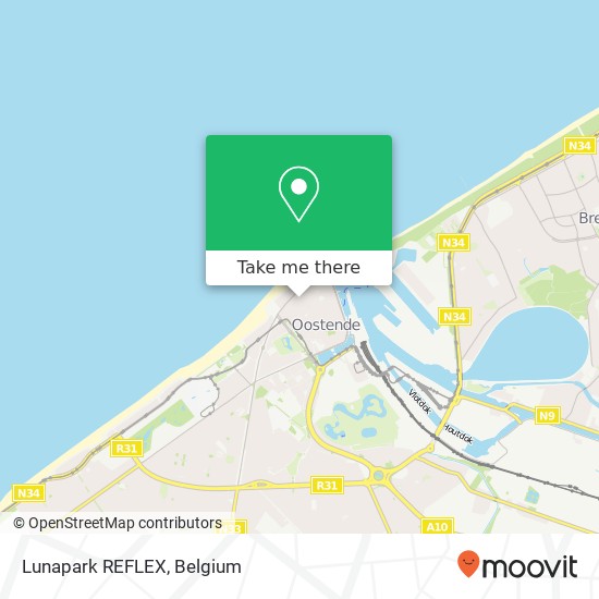 Lunapark REFLEX map