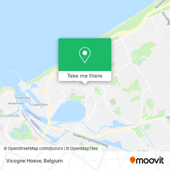 Vicogne Hoeve map