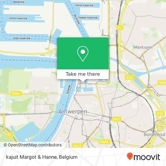 kajuit Margot & Hanne map