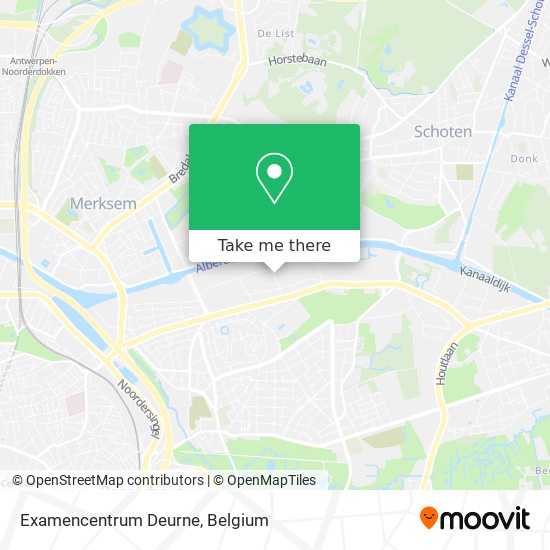 Examencentrum Deurne map