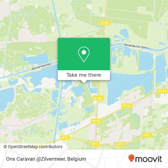 Ons Caravan @Zilvermeer map