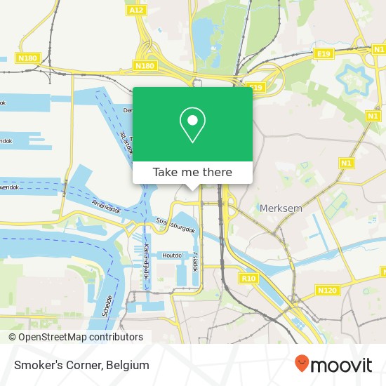 Smoker's Corner map
