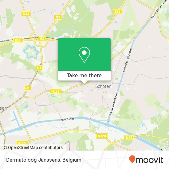 Dermatoloog Janssens map