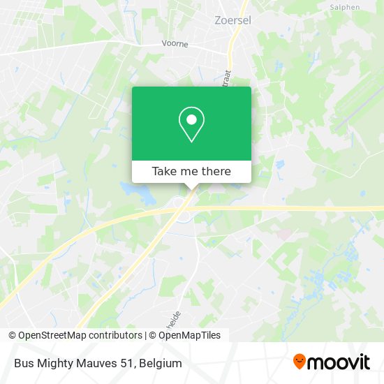 Bus Mighty Mauves 51 map